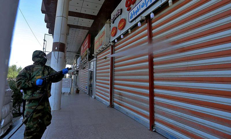 Iraq closes public spaces as first coronavirus case hits capital