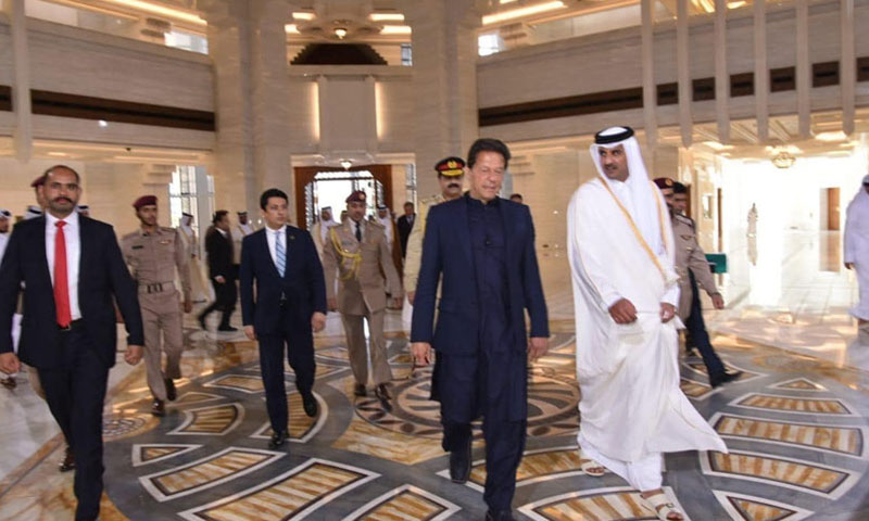 PM arrives in Doha to meet Qatari Amir