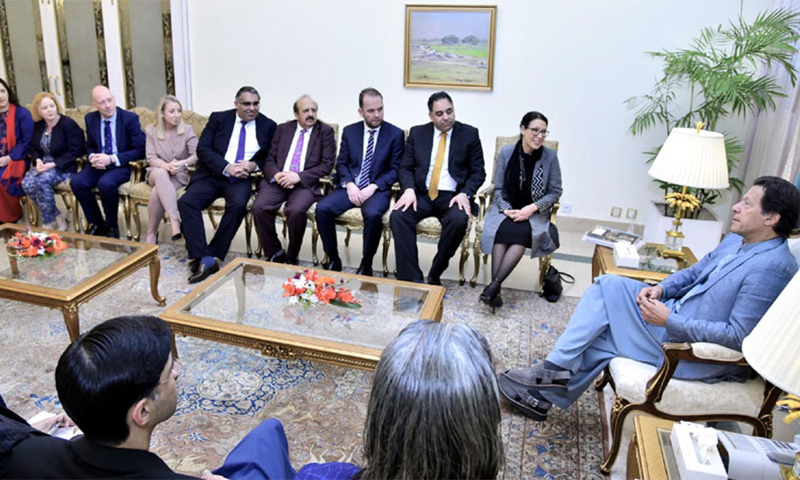 Just solution of J&K dispute essential for peace: PM Imran
