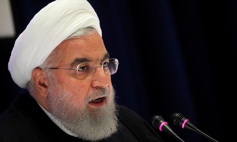 Iran's president says America is a terrorist and commits terrorist acts