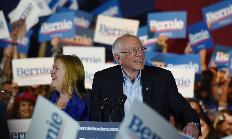 Broad-based support powers Sanders to big win in Nevada Democratic vote