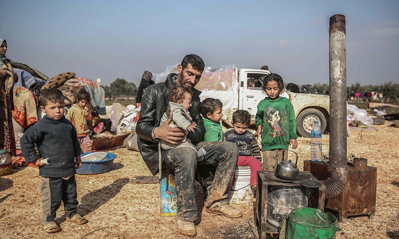 Nearly 700,000 displaced in NW Syria as bombardment spikes