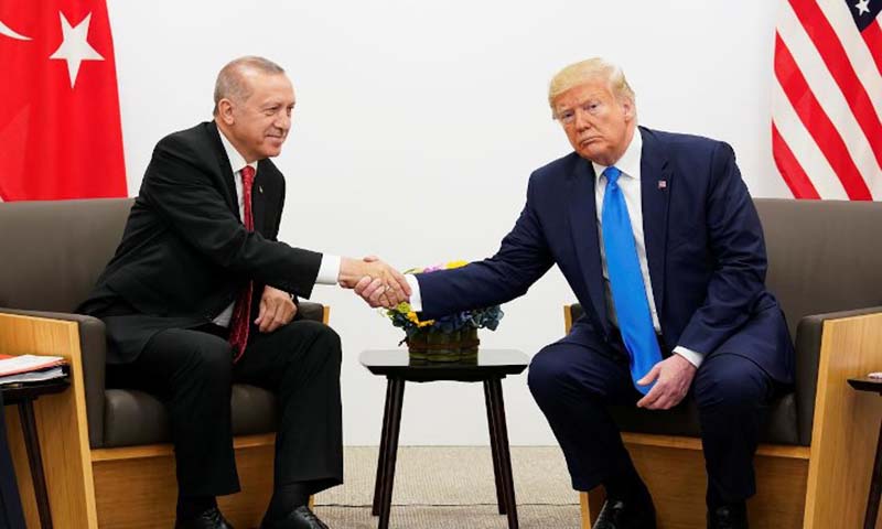 Erdogan, Trump agree on steps to avoid 'humanitarian tragedy' in Idlib