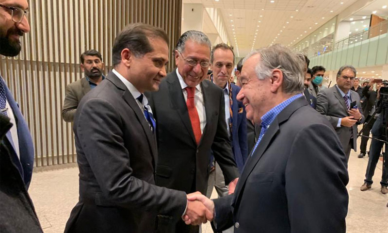 UN chief in Islamabad to attend int&rsquo;l conference on Afghan refugees