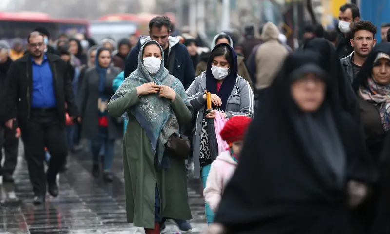 Iran's coronavirus death toll climbs to 1,556