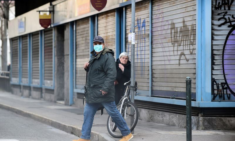 Empty shops, deserted streets as Italy imposes coronavirus lockdown