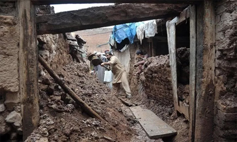 21 killed, over 50 injured in rain-related incidents in KPK