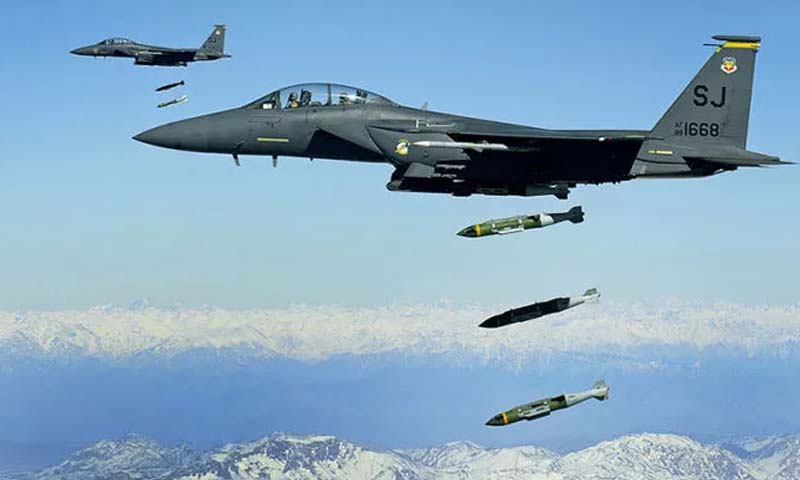US launches first airstrike against Taliban after peace deal