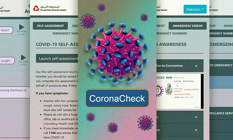 AKU launches online app to check COVID-19 at home