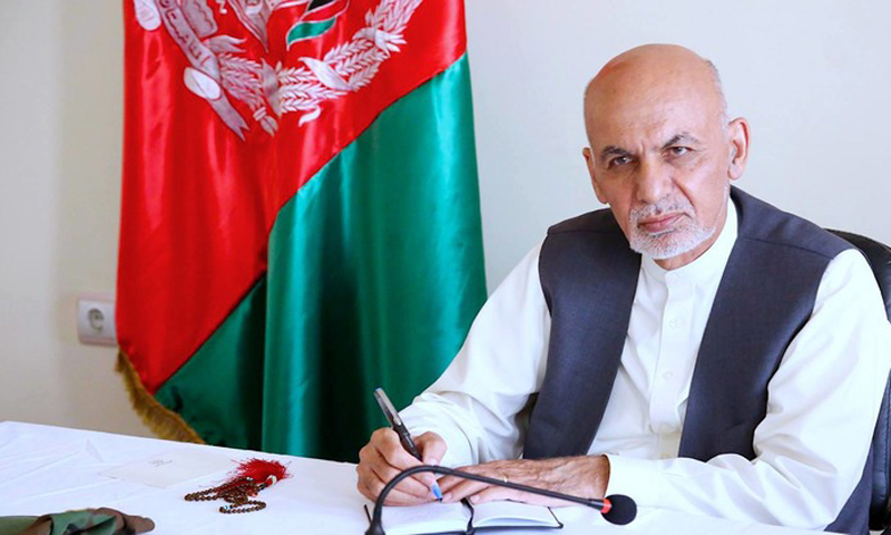 Ashraf Ghani urges Taliban to positively respond to demands of UN Ashraf Ghani urges Taliban to positively respond to demands of UN