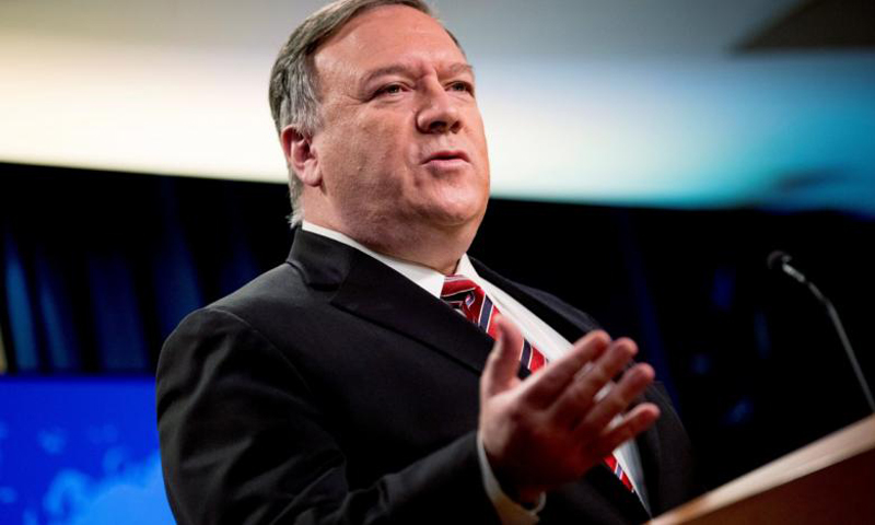 Pompeo says US to seek all ways to extend Iran arms embargo