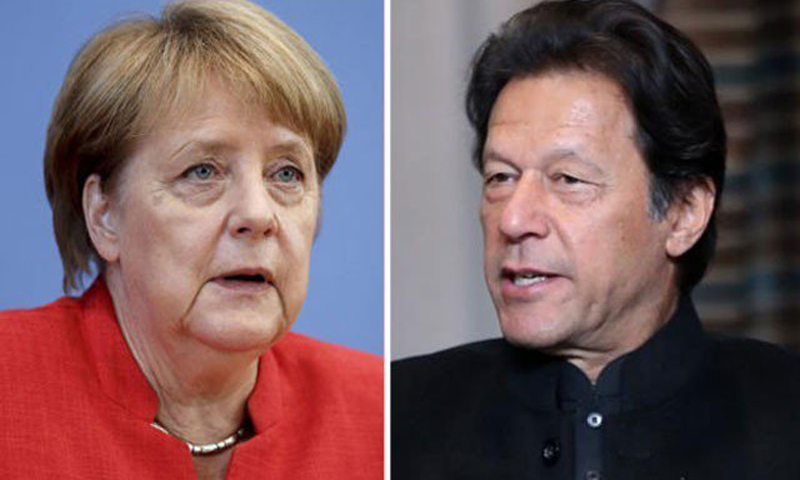 PM Imran telephones German's Merkel, discusses economic crisis