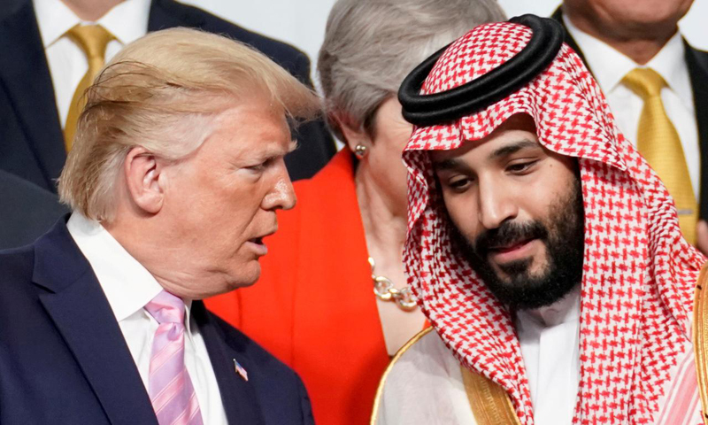 Trump told Saudis: Cut oil supply or lose U.S. military support - sources