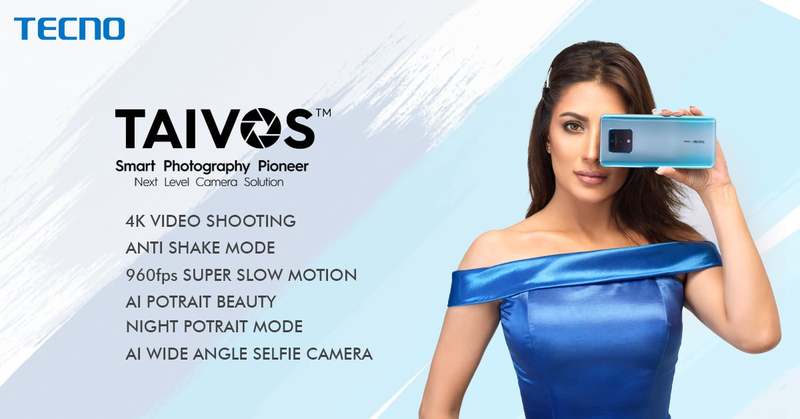 TECNO launches Camon 16 with TAIVOS camera solution