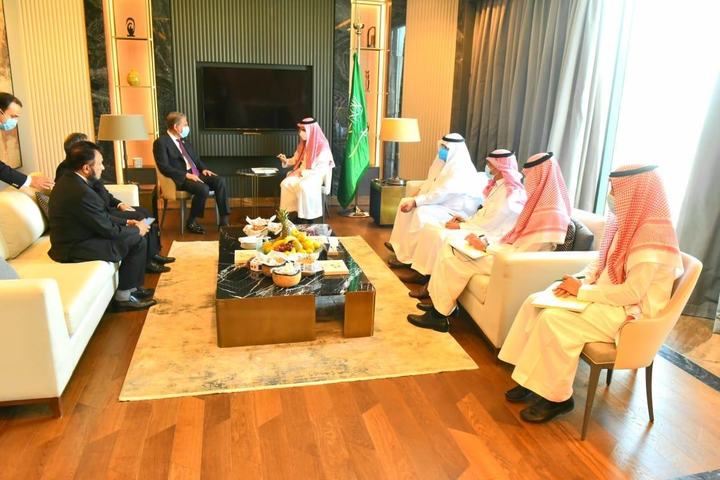 FM Qureshi, Saudi foreign minister discuss situation in Indian occupied Kashmir