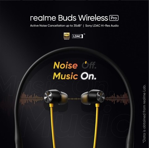 realme to launch new smart audio &ldquo;realme Buds Wireless Pro"