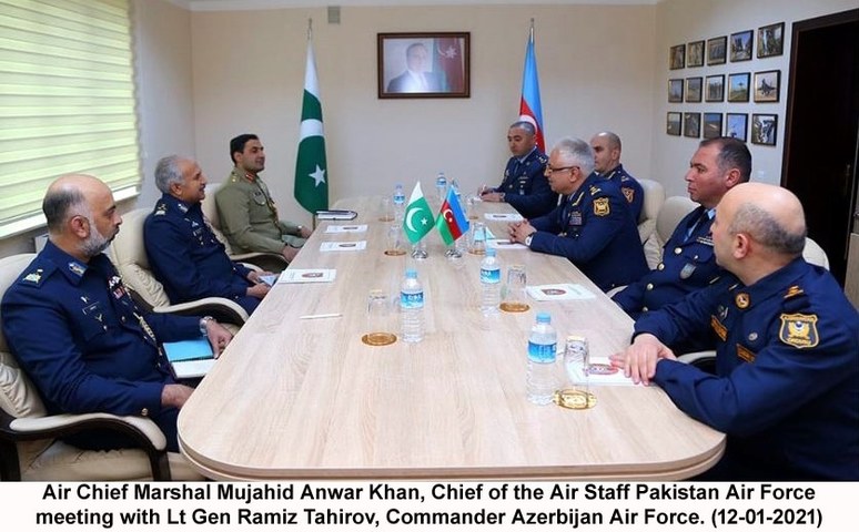 Commander Azeribaijan Air Force commends high standards of PAF training system