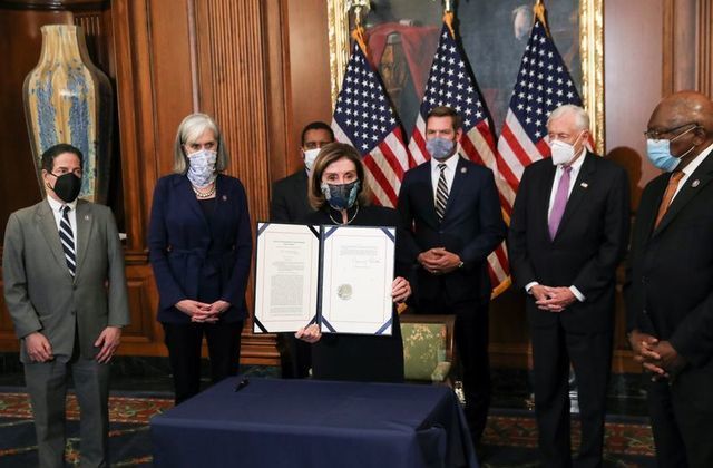 U.S. House impeaches Trump for a second time