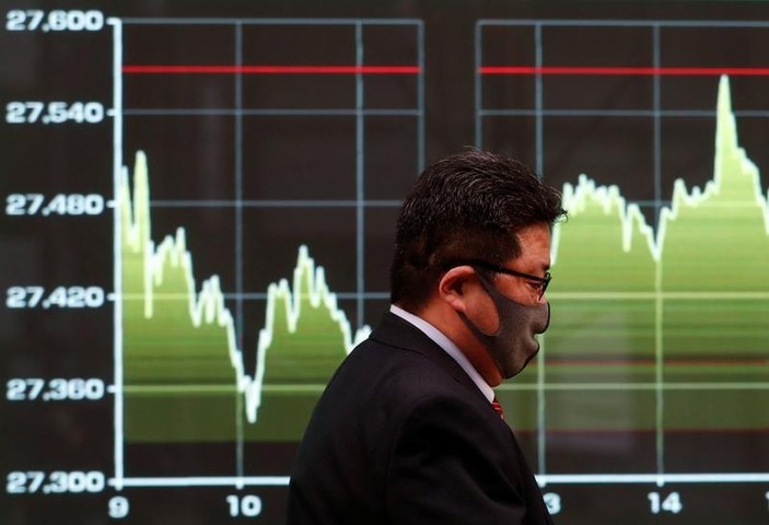Asian shares hit all-time highs, oil rises on Middle East tensions