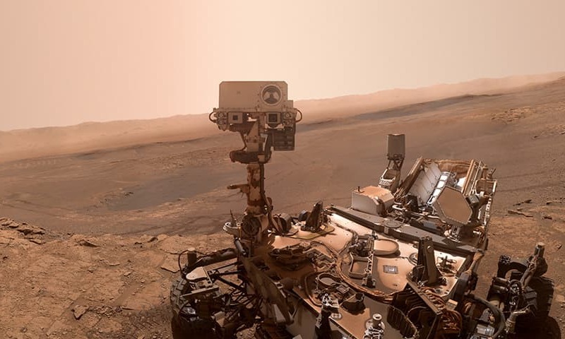 'Something we've never seen' - Mars rover beams back selfie from moment before landing