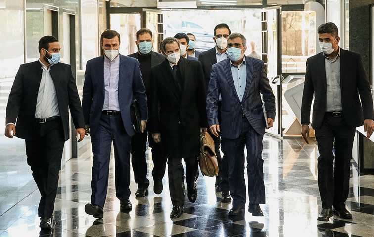 UN nuclear watchdog chief starts Tehran talks as deadline looms