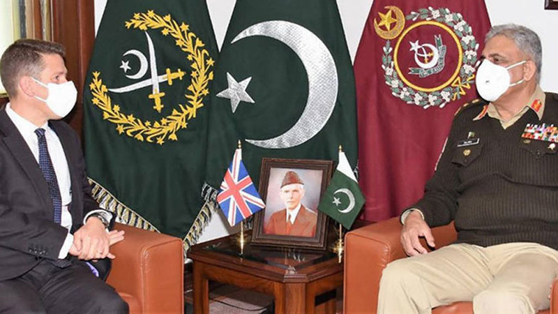 Army Chief, British High Commissioner discuss regional security, Afghan peace process