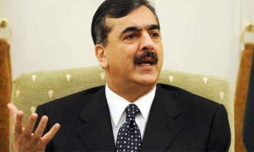 Gillani asks PM Khan to vote for him in Senate