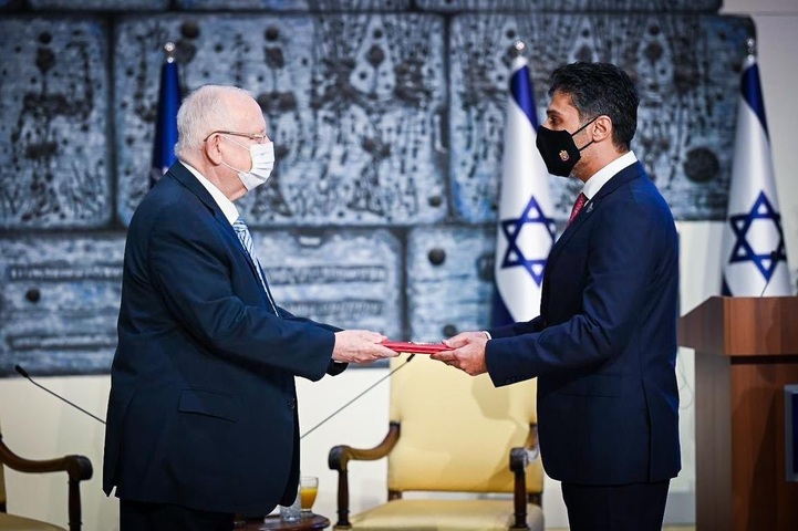 First UAE ambassador to Israel takes up post