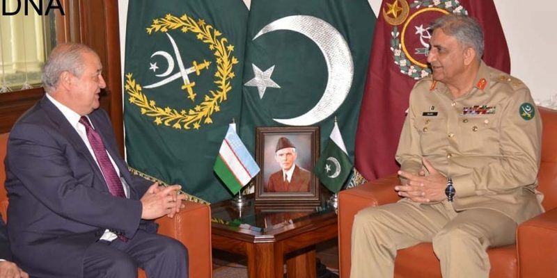 Army Chief, Uzbek FM discuss matters of mutual interests