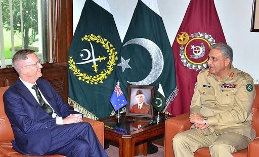 COAS, Australian HC discuss Afghan peace process