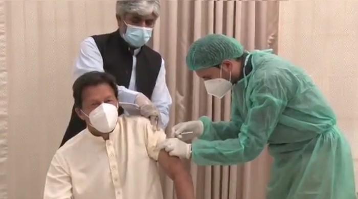 PM Imran Khan gets COVID-19 jab