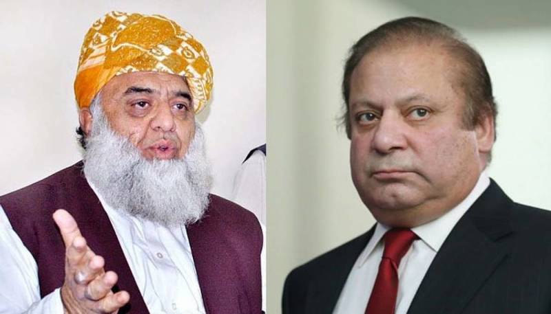 Nawaz Sharif, Fazlur Rehman discuss PDM's future strategy