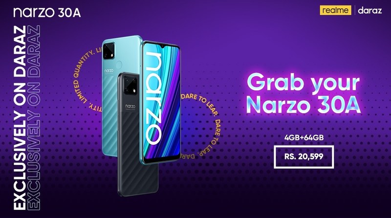 Realme launches the gaming beast Narzo 30A with MediaTek Helio G85 processor