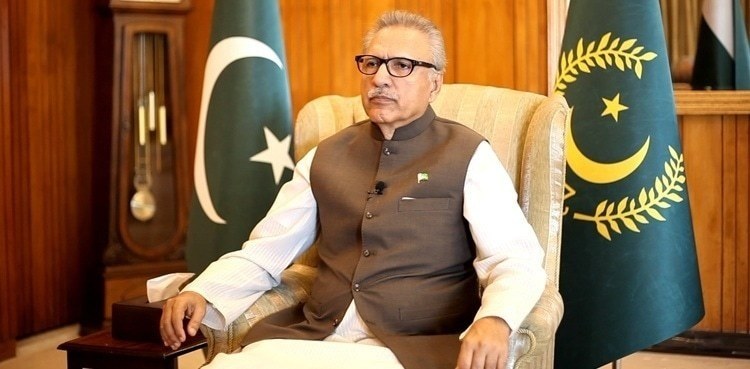Pakistan wants peace in the whole region: Arif Alvi