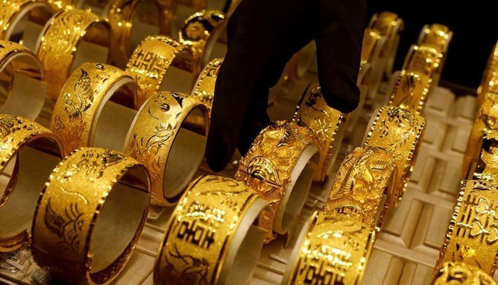 Gold prices down
