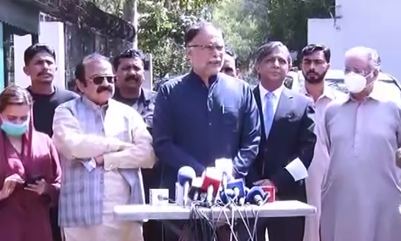 Gillani&rsquo;s application for Senate Opposition Leader is a blow for PDM: Ahsan Iqbal