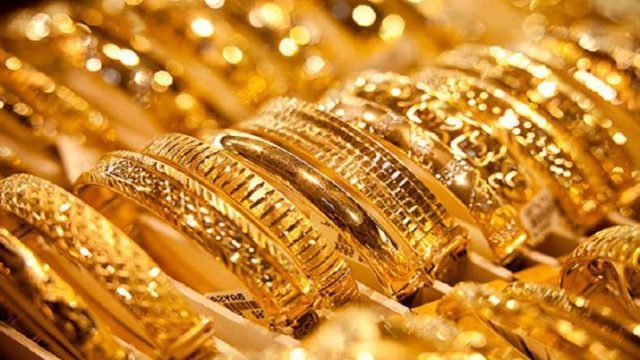 Gold prices down