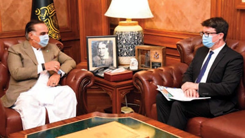 UNODC Country representative calls on Sindh Governor