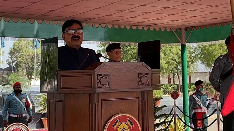 Rasheed lauds role of Rangers Sindh in restoration of law and order