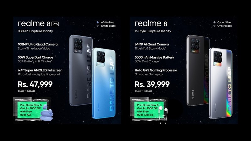 realme 8 Series Arrives in Pakistan with a Spectacular 108MP Ultra Quad Camera & Smart  AIoT Products