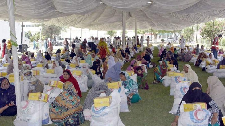 FC distributes Eid food packages among 300 deserving families of South Waziristan