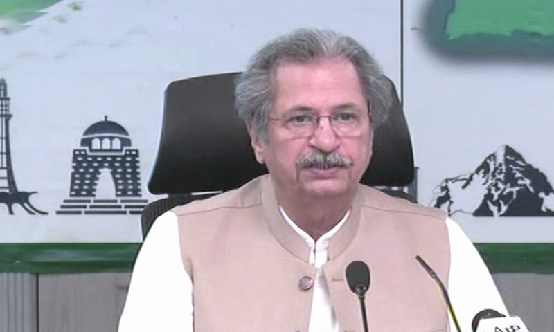 Shafqat Mahmood tests positive for COVID-19