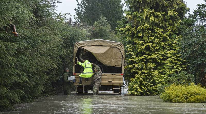 Hundreds evacuated in New Zealand's Canterbury region floods