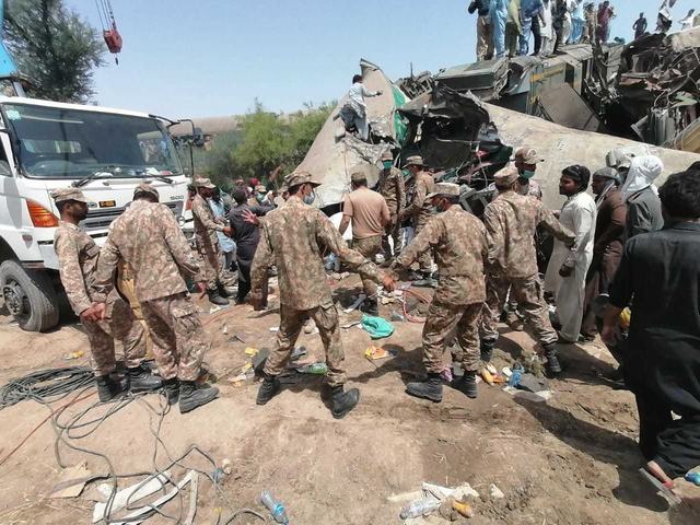 Ghotki train accident: Death toll rises to 65, probe report to be shared today