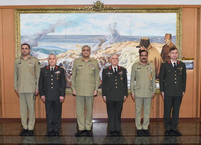 COAS, Turkish Minister of National Defence discuss Afghan peace process