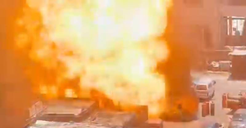 Multiple cylinders explode in Lahore's Barkat Market