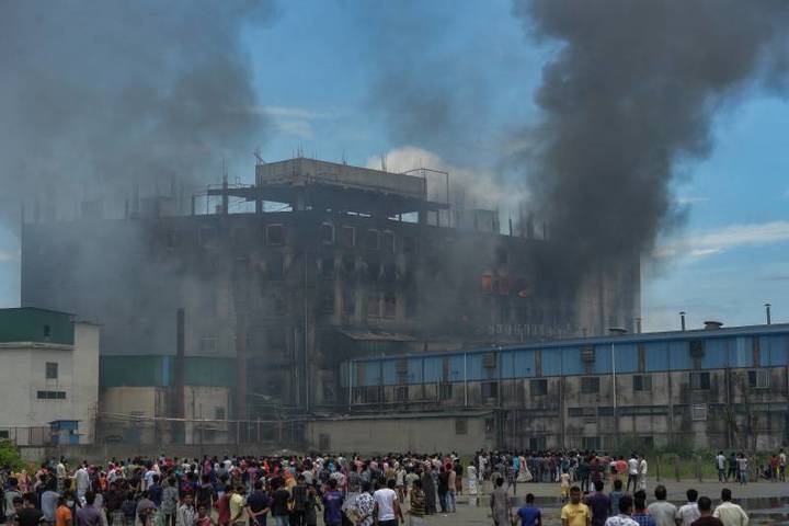 Bangladesh factory inferno kills 52