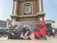 Noor's mural defaced in Sialkot