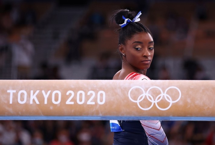 Fearless Biles a winner taking beam bronze