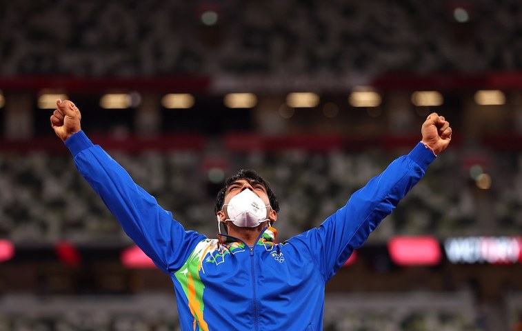 Chopra wins historic javelin gold for India